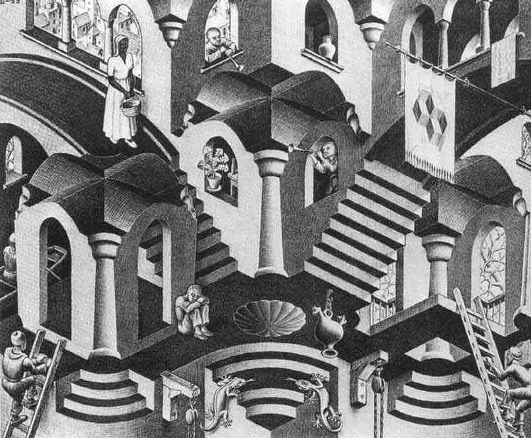 Escher print